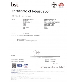ISO 9001證書(shū)-越南