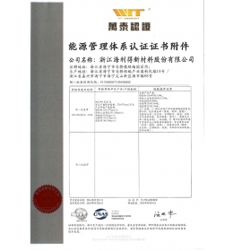 ISO 50001證書(shū)